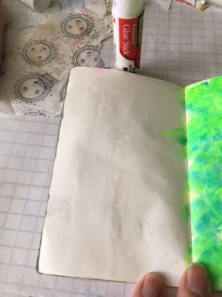 Thin paper sucks for an art journal…